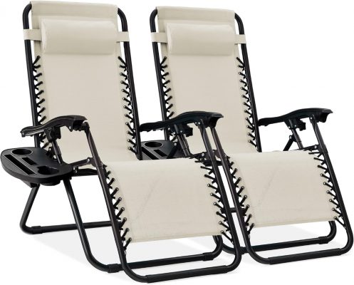 Best Choice Products Adjustable Zero Gravity Lounge Chair